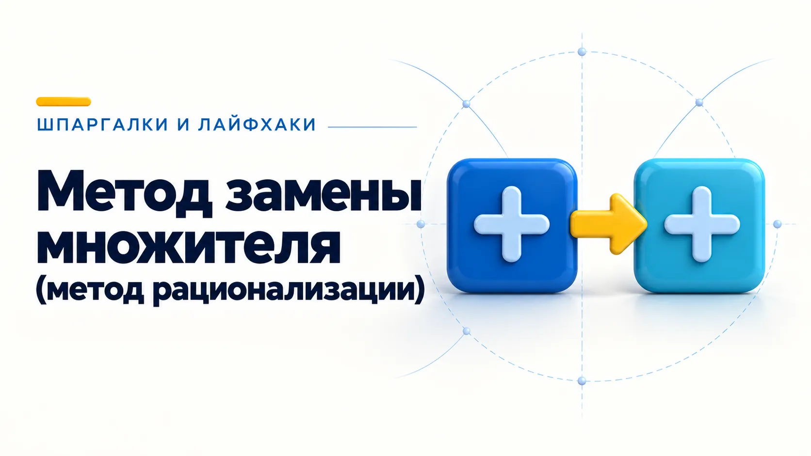 Метод замены множителя (метод рационализации)